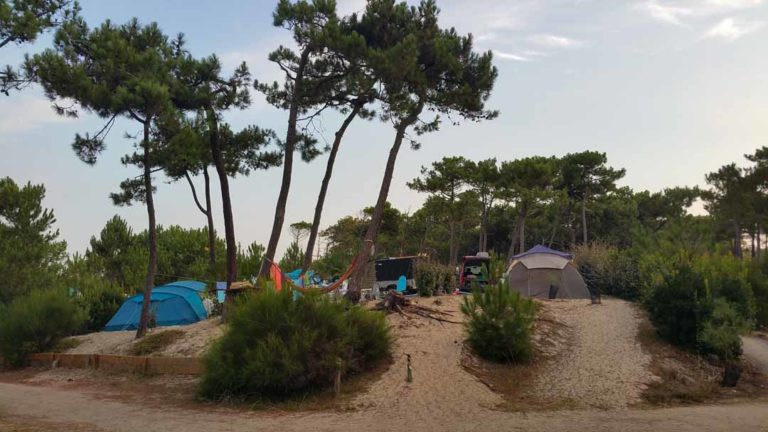 Camping Landes | location emplacement tente nature
