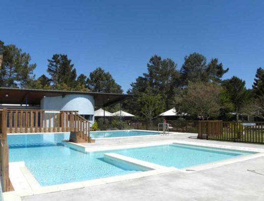 Camping Landes | camping piscine chauffée pataugeoire