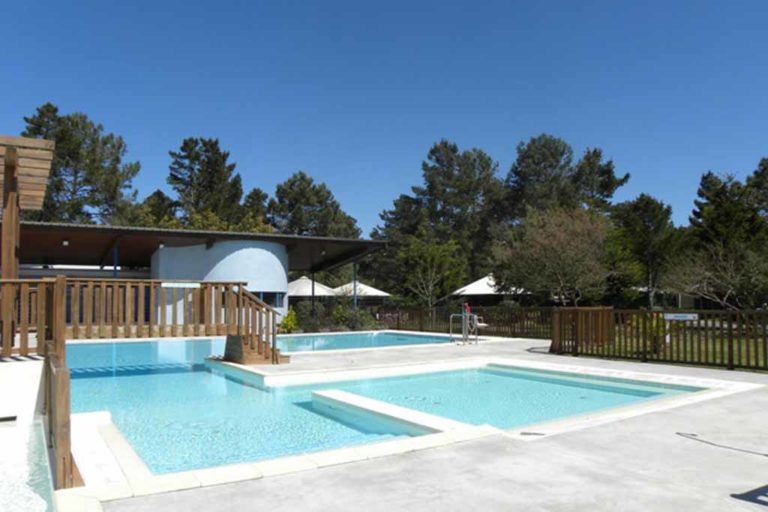 Camping Landes | camping piscine chauffée pataugeoire