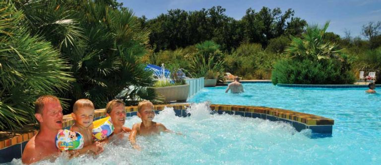 Camping Landes | piscine chauffée vacances famille