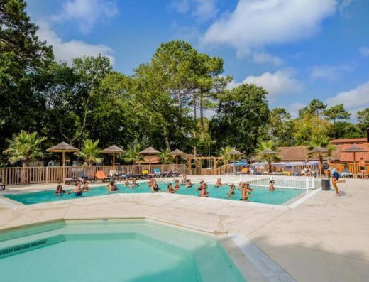 Camping Landes | piscine chauffée vacances