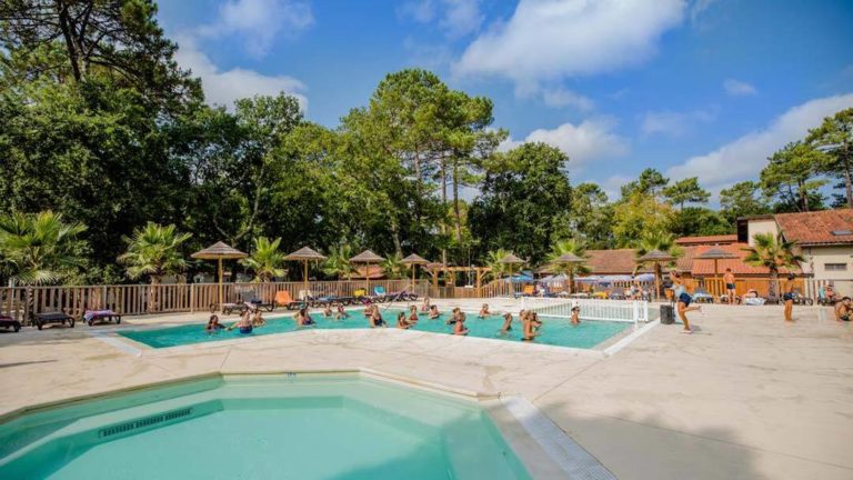 Camping Landes | piscine chauffée vacances